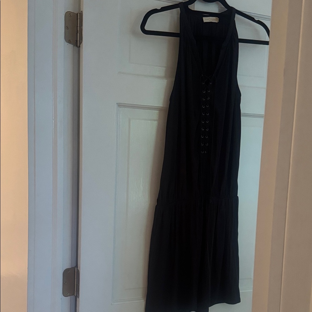 Ramy Brook Black Backless Dress